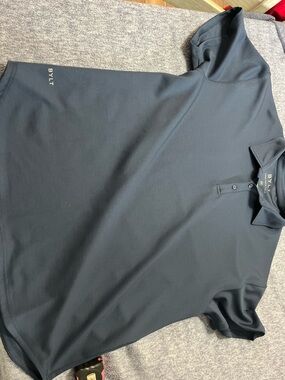 BYLT Basics Drop Tech Polo Navy XXL EUC